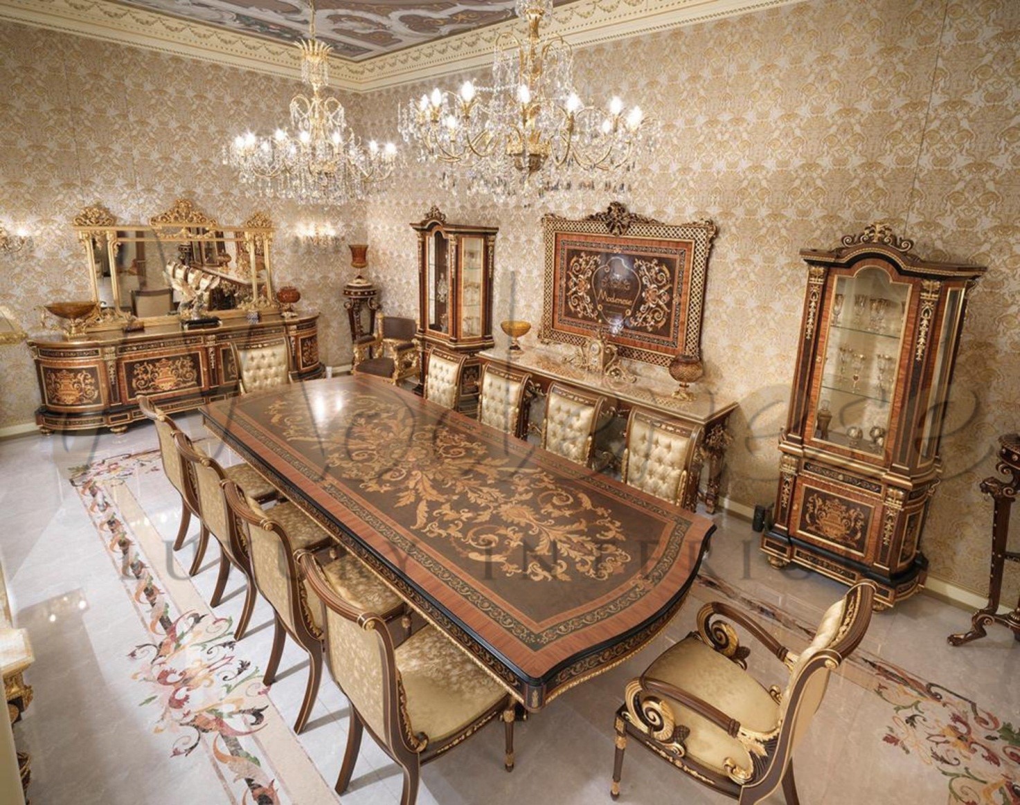 LUXURIOUS DINING ROOM DESIGN FROM MODENESE INTERIORS