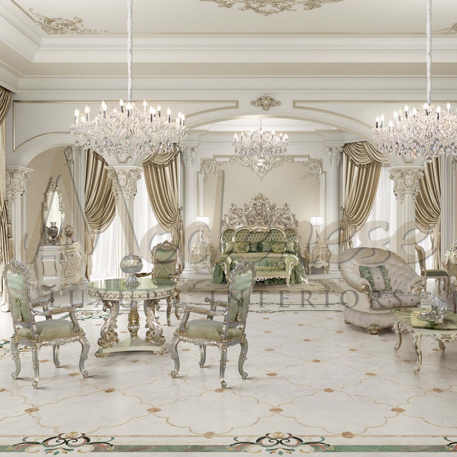 The most exclusive and expensive furniture from Modenese Luxury Interiors