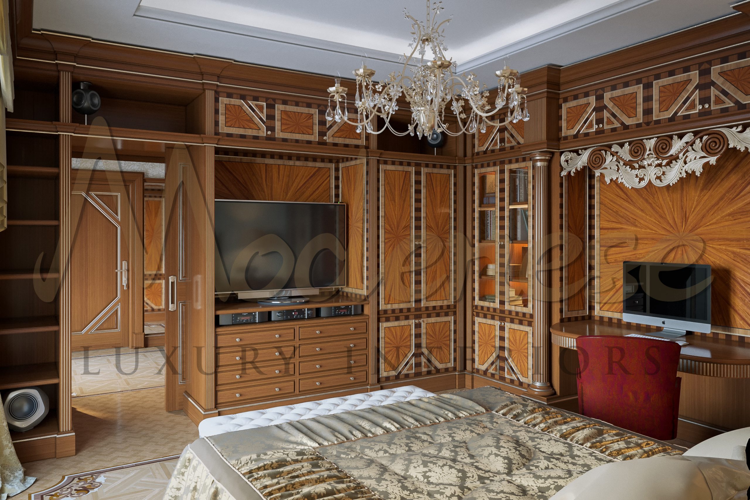 Bespoke Bedroom Design For Villa In Muscat, Oman