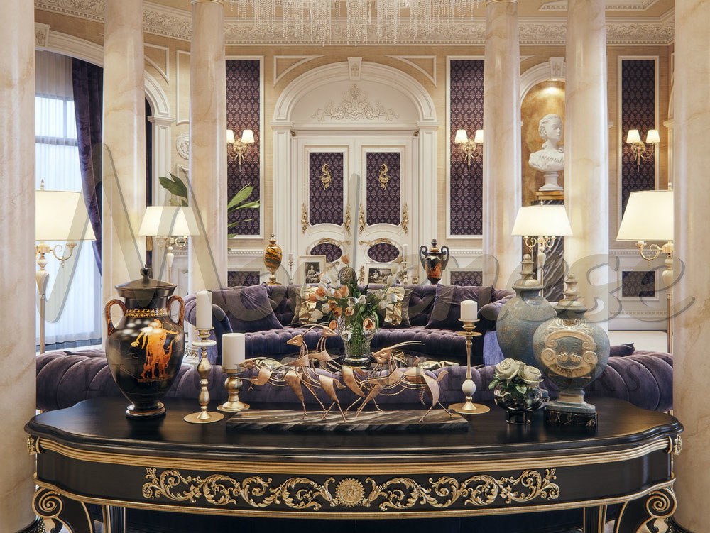 Elegant Interior Design For Villa In Dubai, UAE