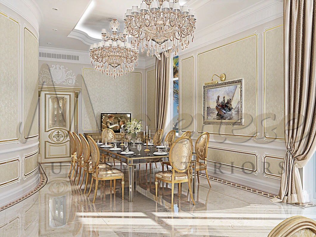 Design intérieur élégant pour une villa à Dubaï, EAU