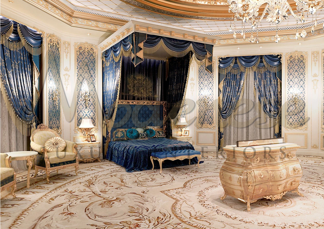Projet de décoration intérieure de style classique pour une villa à Doha, Qatar