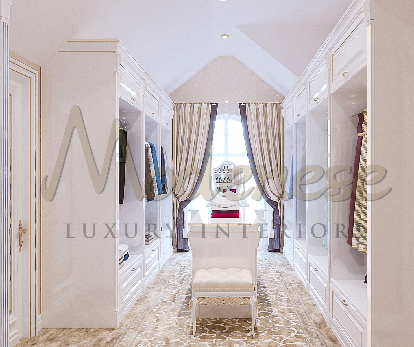 Luxury Walk-in Closet House in Abuja, Nigeria Bespoke Walk In