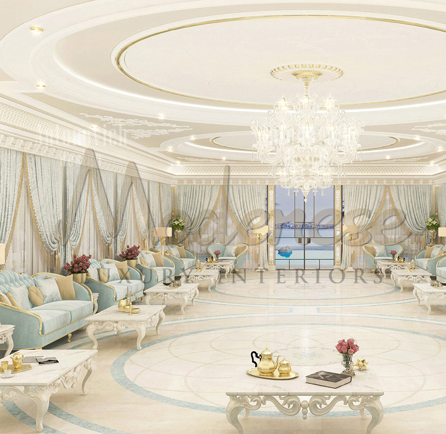 Classy Majlis Design for Villa in Riyadh, Saudi Arabia