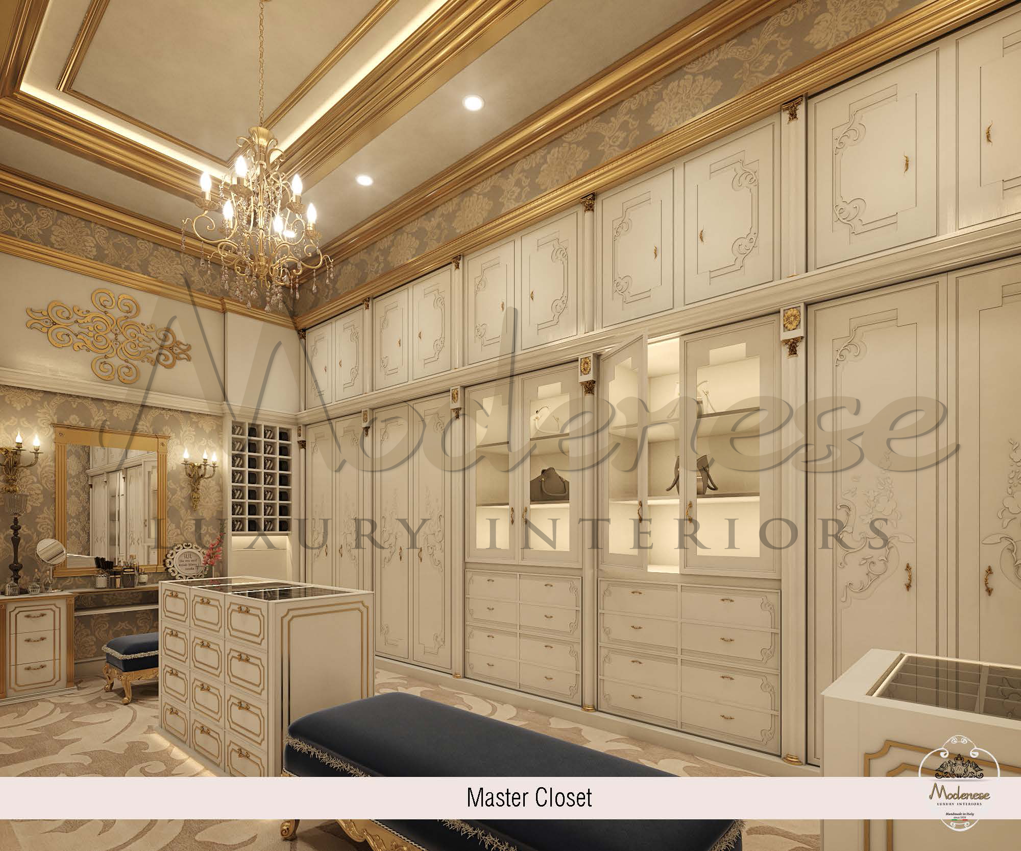 Luxury Walk in Closet House In Abuja Nigeria Bespoke Walk In Closet Design