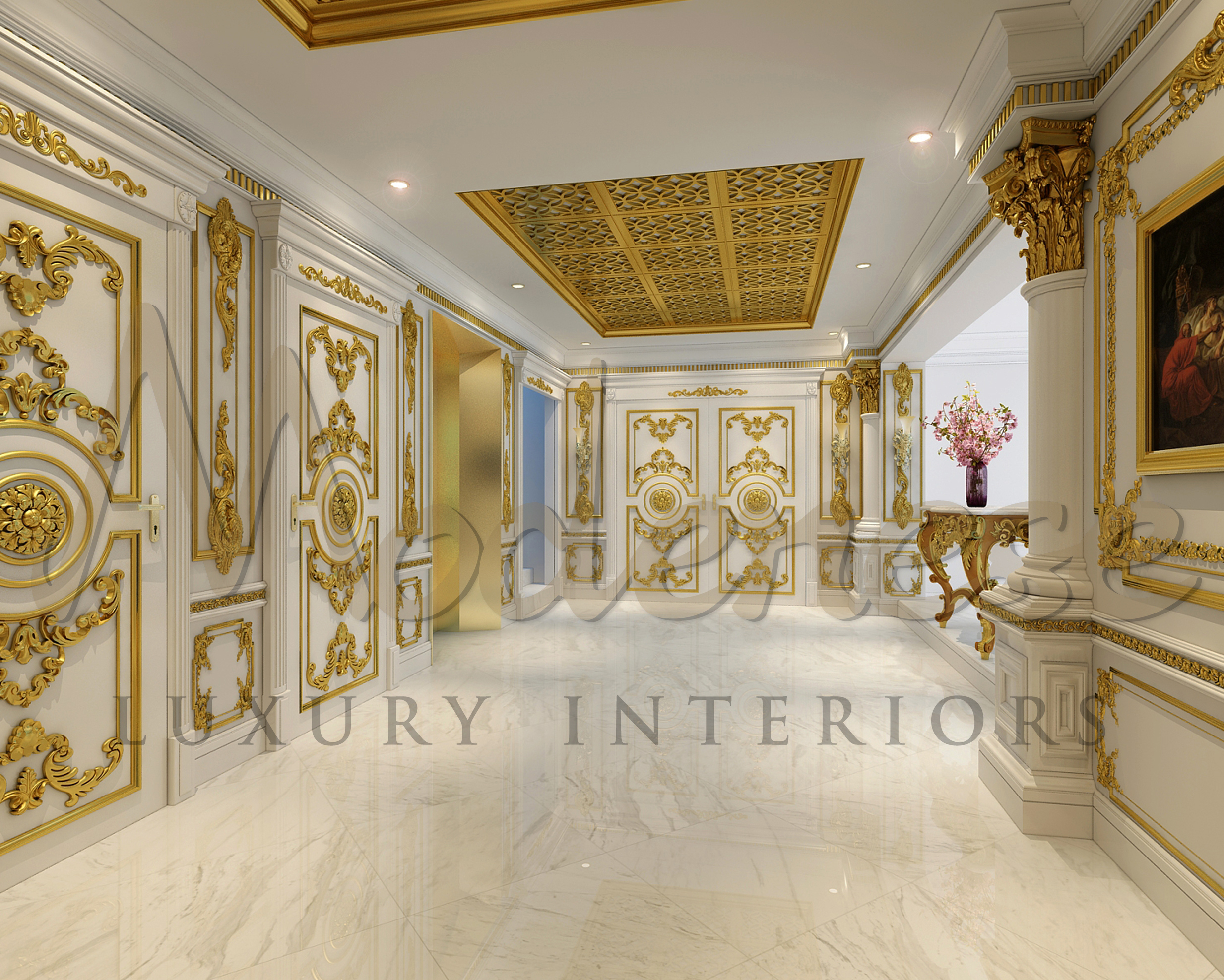 Luxury Interior Design For Villa in Doha, Qatar