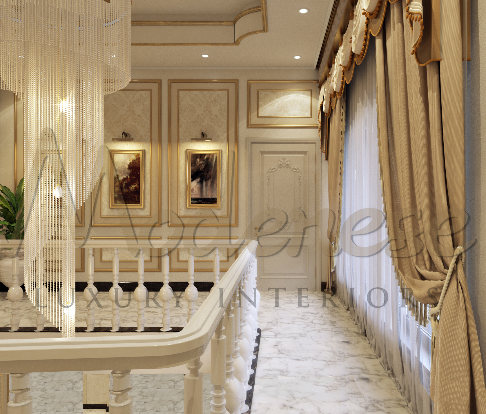 Luxury Interior Design For Villa in Doha, Qatar
