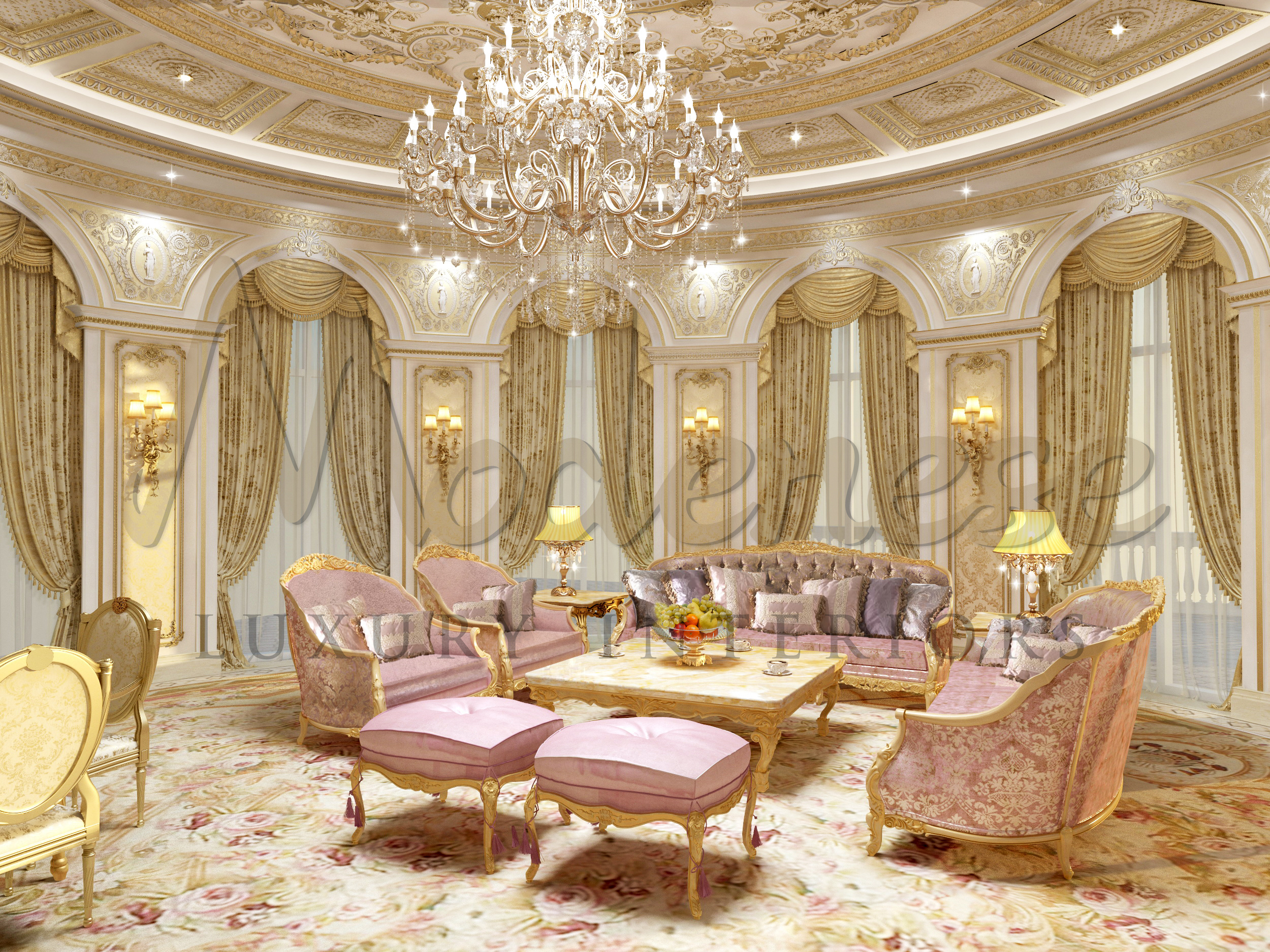 Classic Interior Design from Modenese Luxury Interiors, interior design 