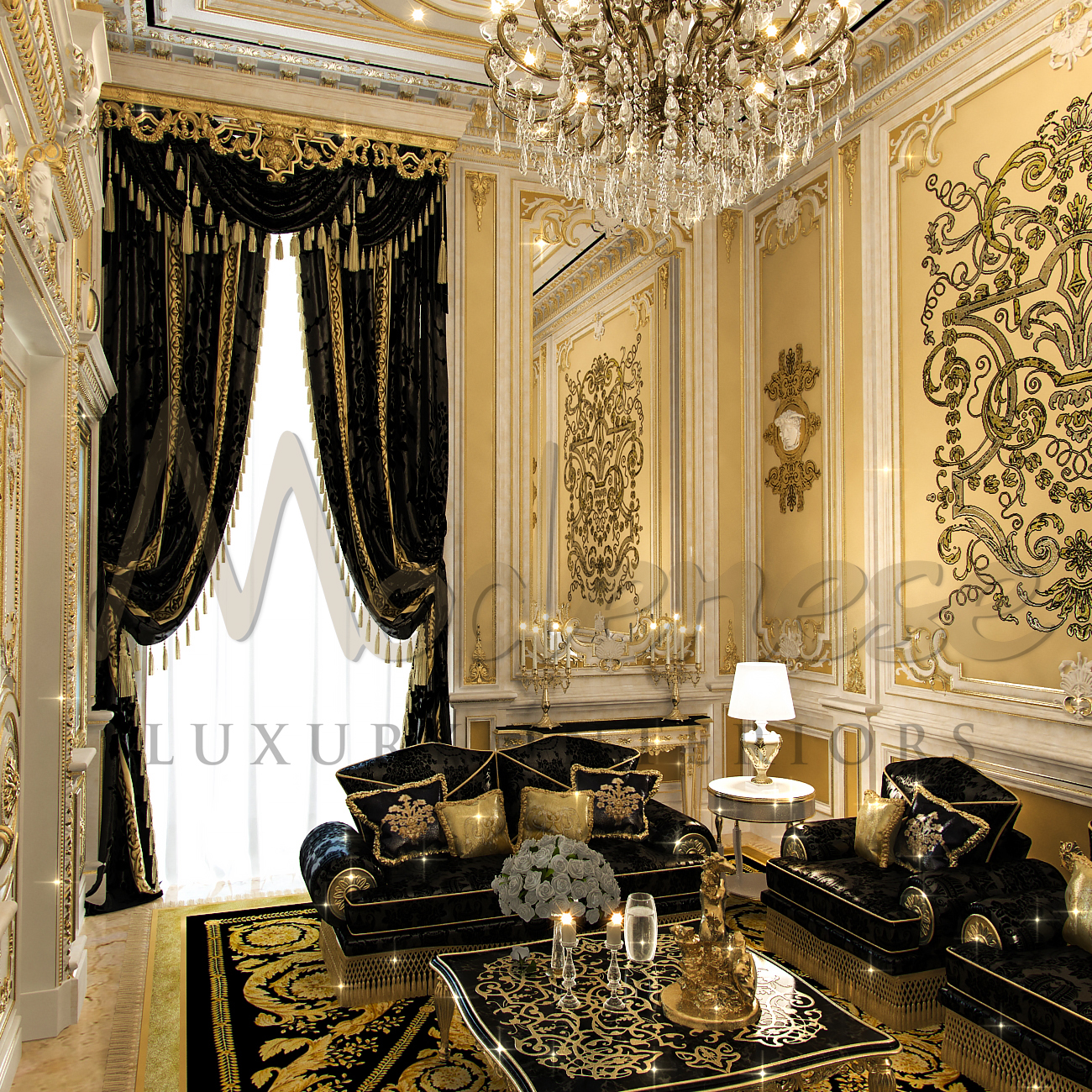 Bespoke tailor-made projects for classic villas and palaces. Luxury House Design. Best interior designers in Cambodia