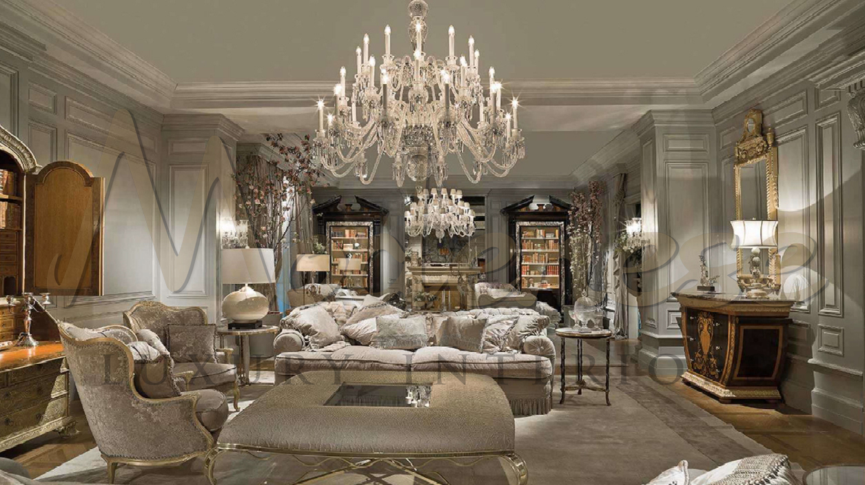 Classy Living Room Design With Italian Furniture in London, Great Britain