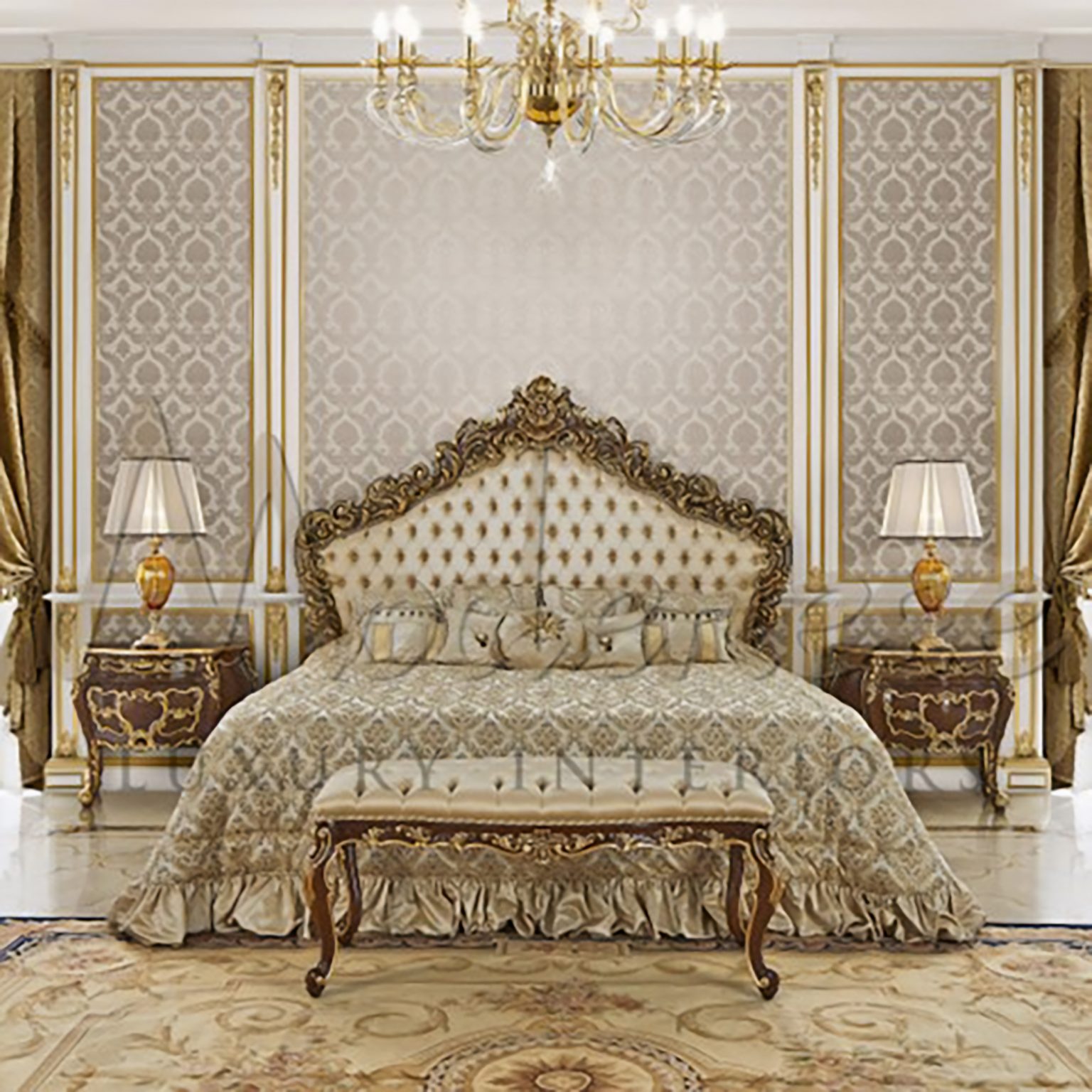 PERFECT BEDROOM INTERIOR FROM MODENESE LUXURY INTERIORS ⋆ Luxury