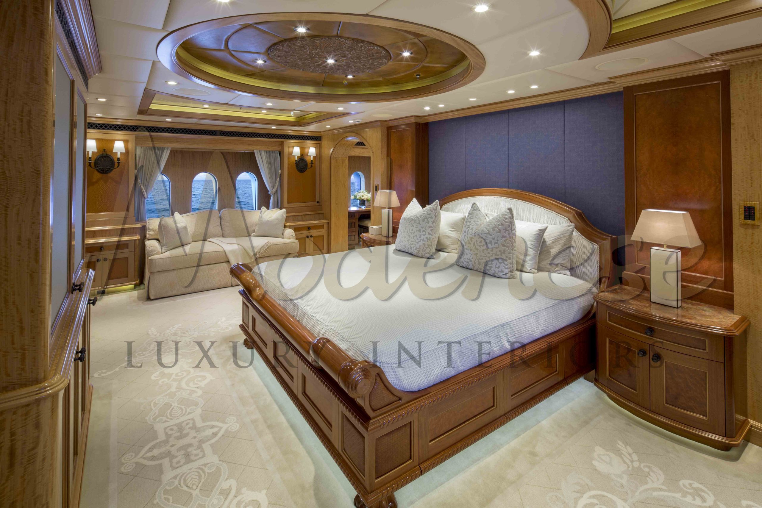 Refined style, exclusive design for yachts. Bespoke luxury interior designs for commercial business. Luxury Italian Furniture For Yachts