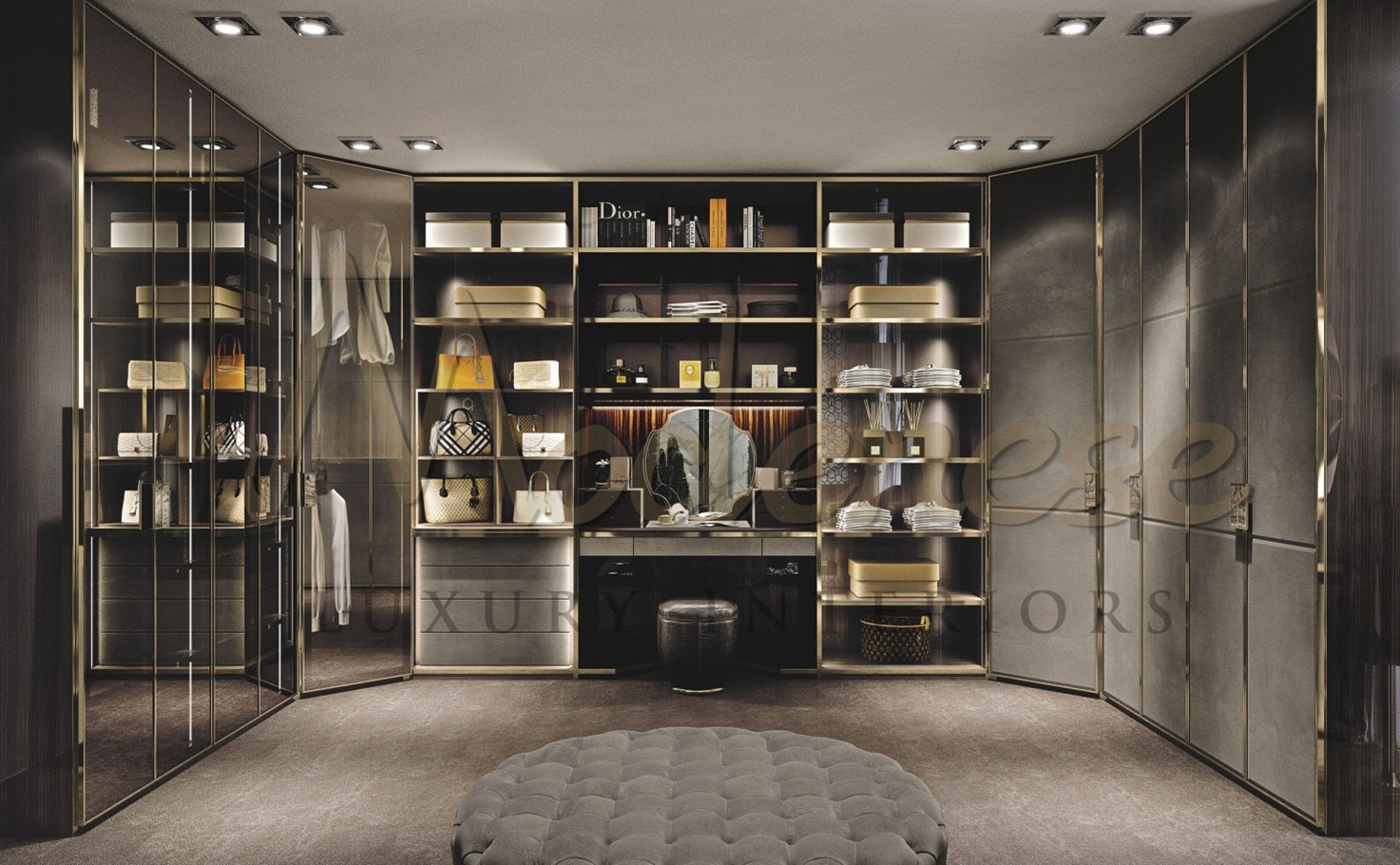 Gorgeous Wardrobe Design For Luxury Interiors in Dubai