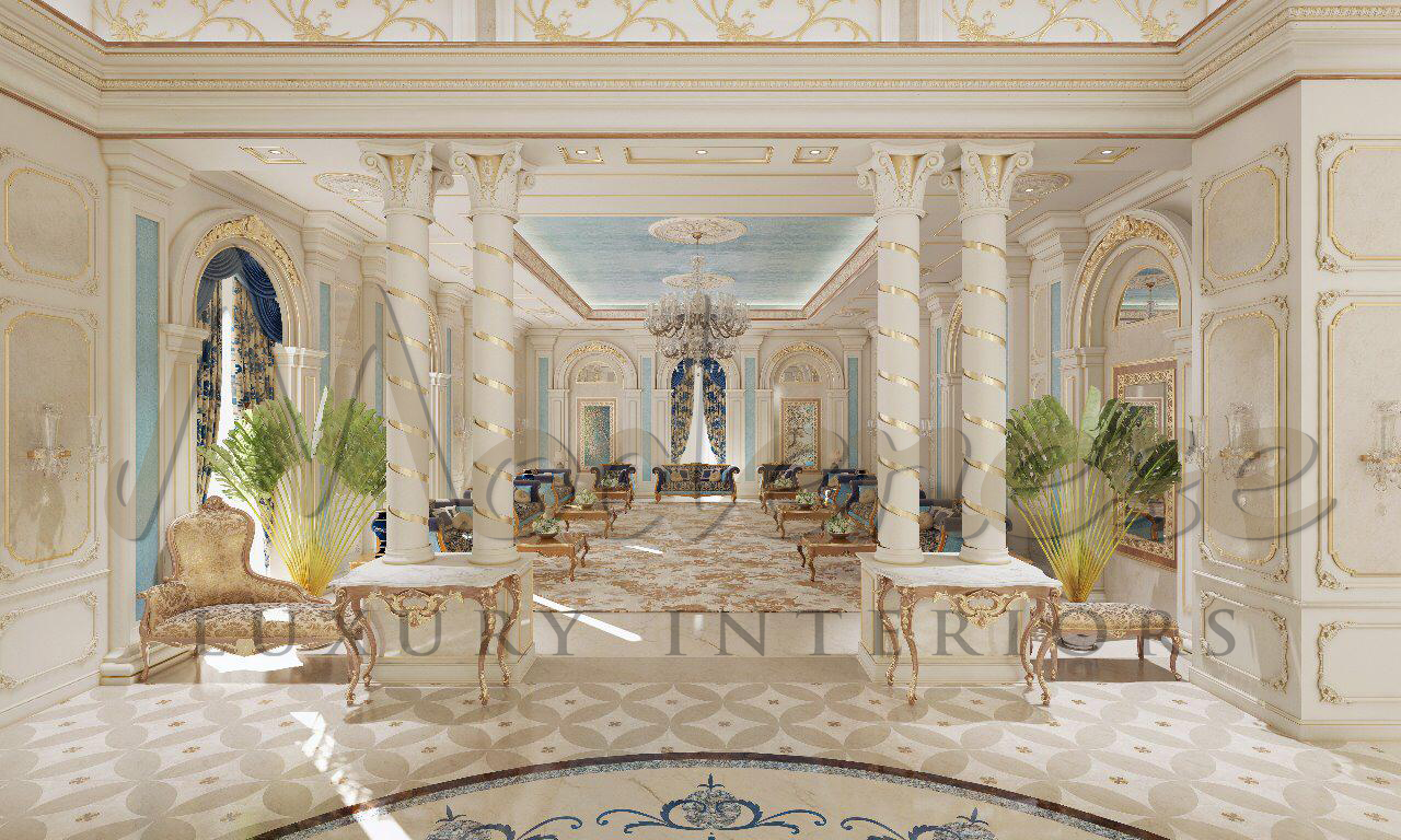 Majlis Interior Design For Villa in Mecca, KSA