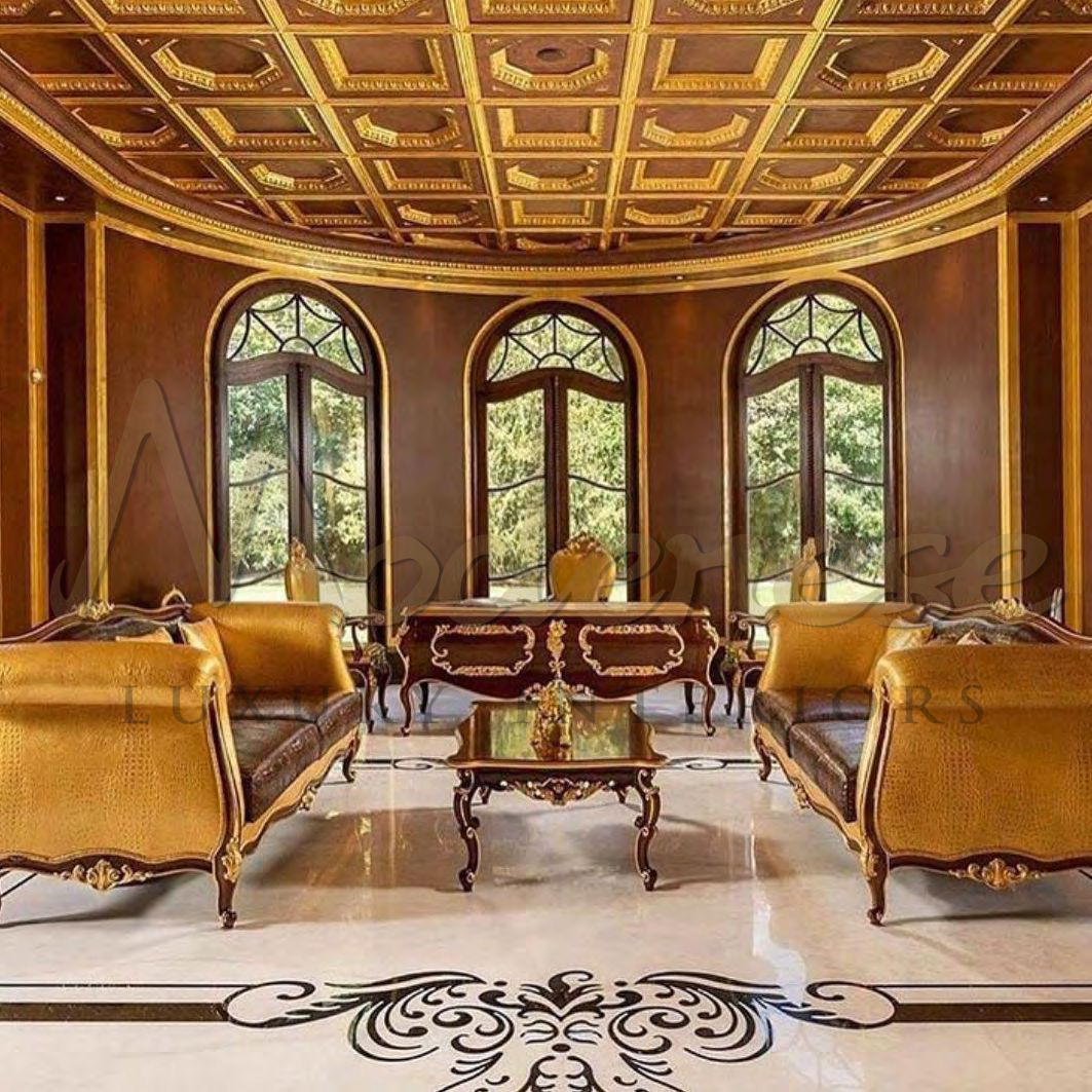 Exquisite Home Office Design For Apartment in Paris, France