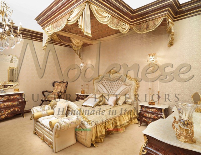 Interior Design for a Master Bedroom in the Royal Style