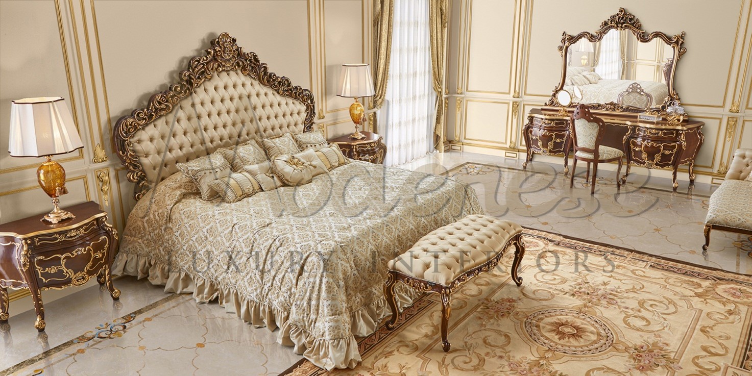 Stylish Bedroom Design Idea ⋆ Luxury Italian Classic Furniture