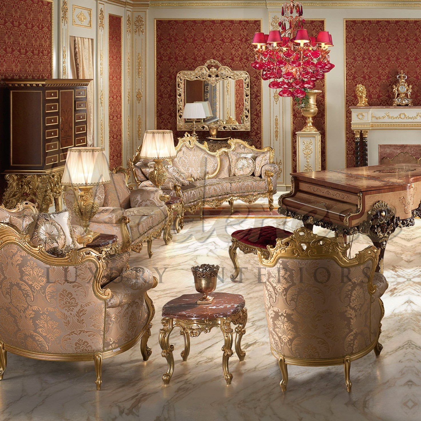 ДИЗАЙН МАДЖЛИСА В АРАБСКОМ СТИЛЕ ⋆ Luxury classic furniture made in Italy