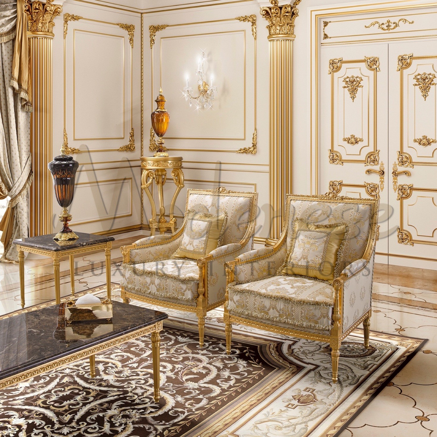 ДИЗАЙН ДЕКОРА РОСКОШНОГО ДОМА ⋆ Luxury classic furniture made in Italy