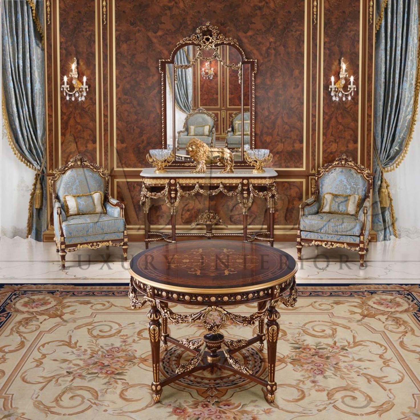 Дизайн интерьера для недвижимости класса люкс ⋆ Luxury classic furniture  made in Italy