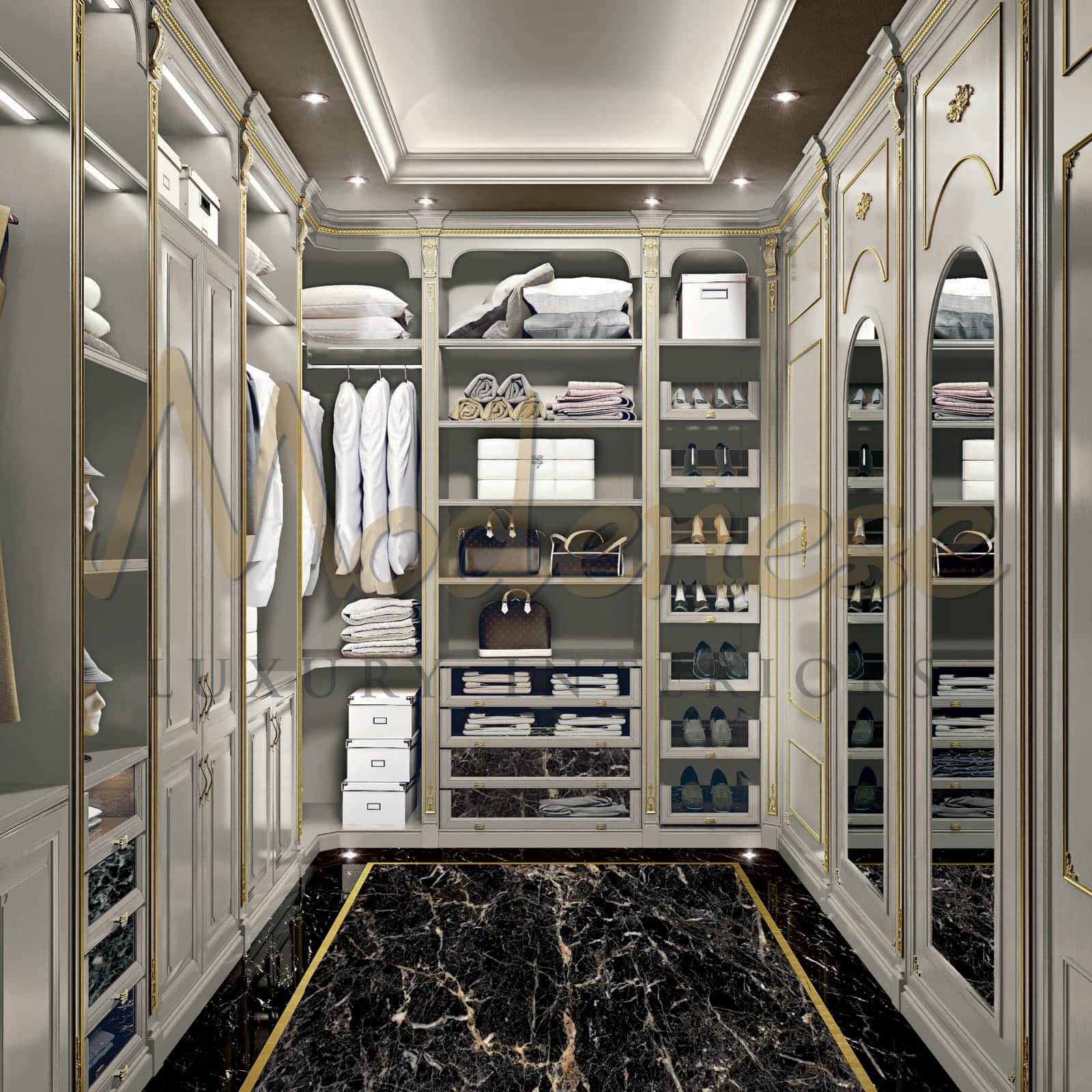 Stylish Dresing Room Made By Modenese Luxury Interiors